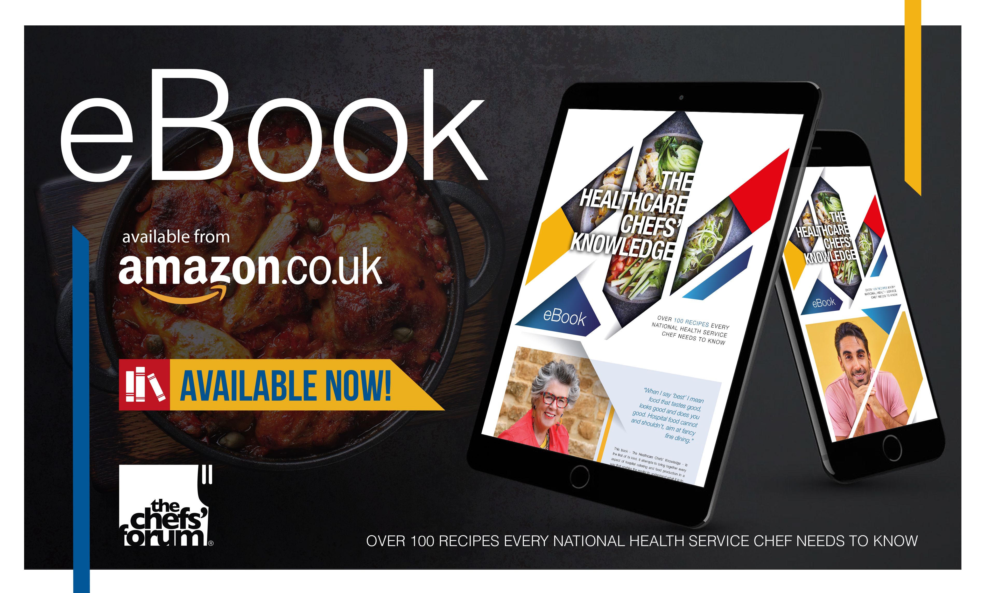 Out now - The Healthcare Chefs' Knowledge book launches at HRC 2024