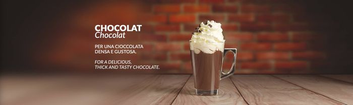 AE HOT CHOCOLATE with Chocolate Drops