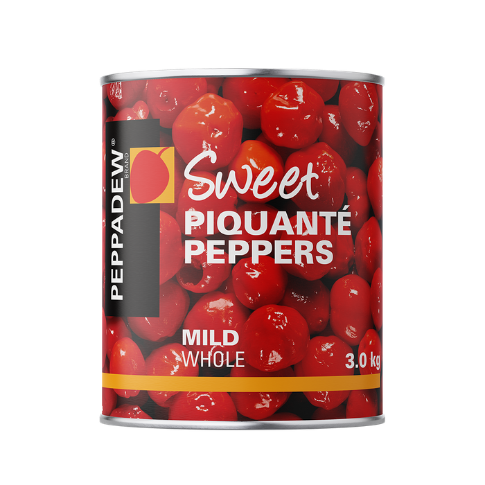 Sweet Piquanté Peppers Mild Whole 3kg