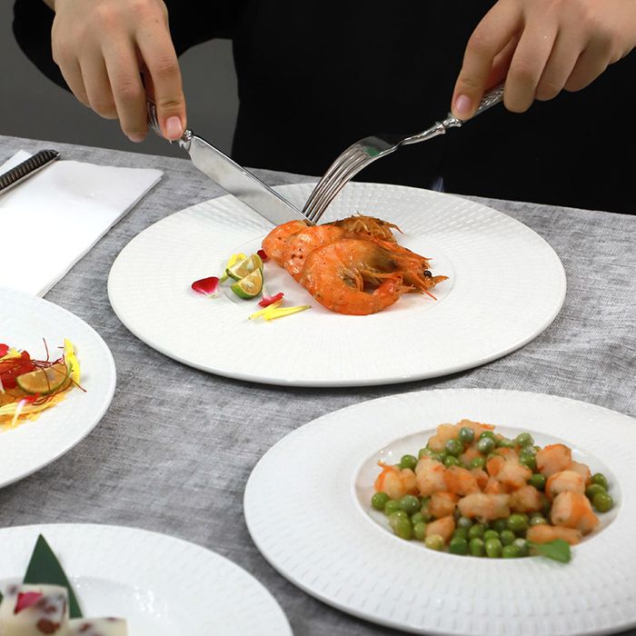 Chip Proof Porcelain Plate