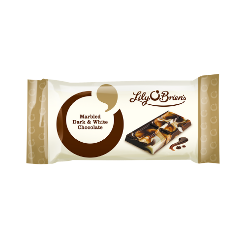 Marbled Dark & White Chocolate Bar