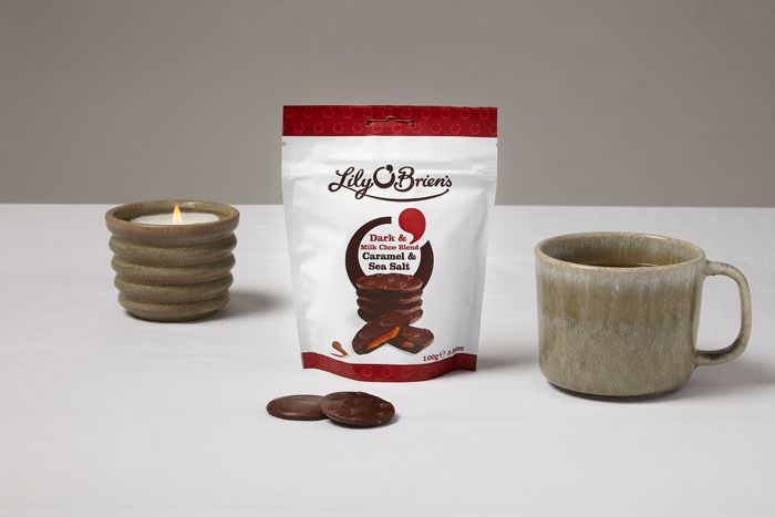 Dark and Milk Chocolate Caramel & Sea Salt Share Bag