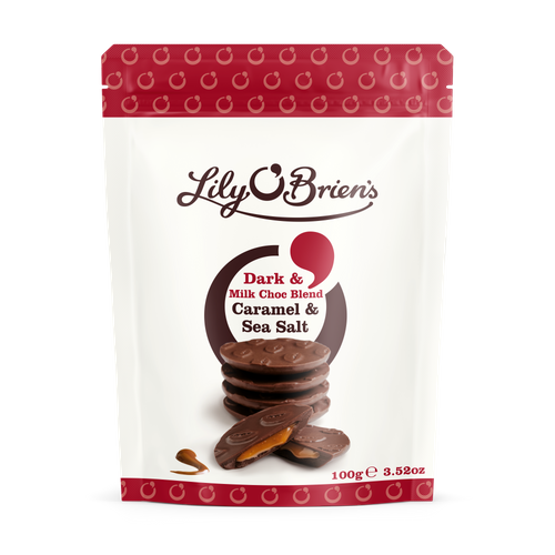 Dark and Milk Chocolate Caramel & Sea Salt Share Bag