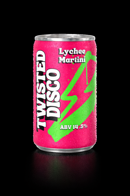 Twisted Disco Lychee Martini