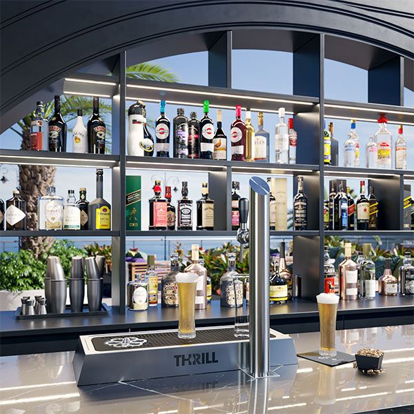 Thrill International Vortex Tap Glass Chiller