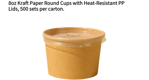 8Oz CUP Paper Container