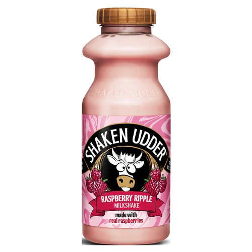 Shaken Udder Raspberry Ripple Ambient Milkshake 250ml