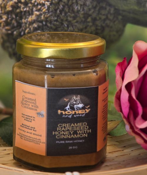 Honey delight with cinnamon 