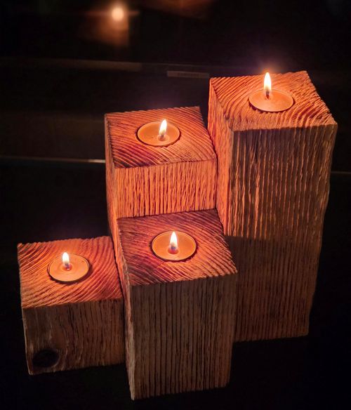 Candle holder Cascade of light