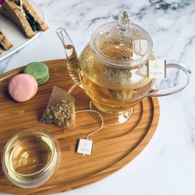 FLORA Loose Leaf Tea & Pyramid Teabags