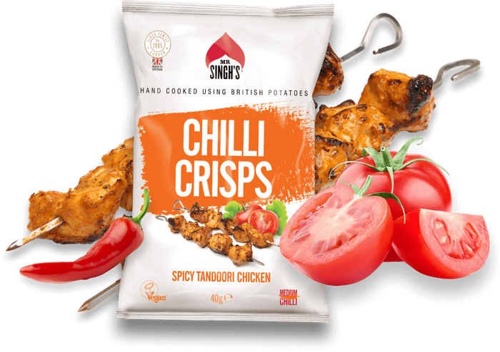 Spicy Tandoori Chicken Chilli Crisps