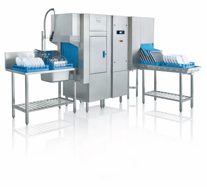 MEIKO announces 38%* less water, detergent, rinse aid and 21%* less energy consumption on UPster rack transport dishwashers