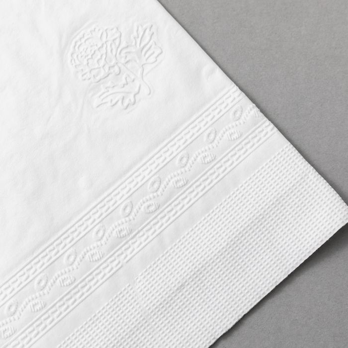 White napkin