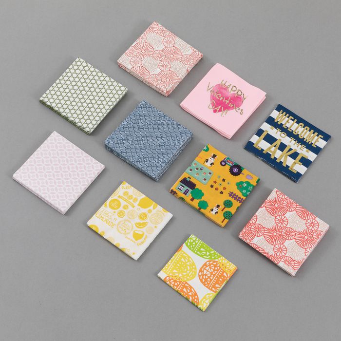 Printed napkin 