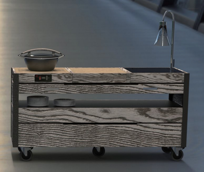 Mobile Buffet Tables 