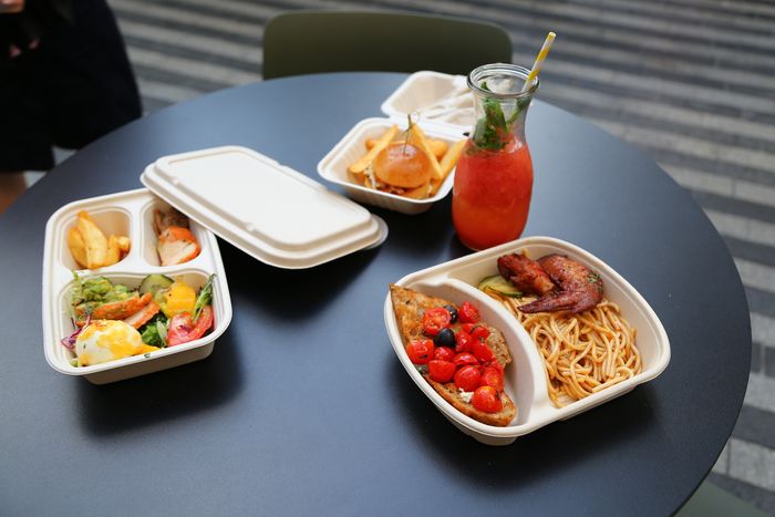 Paper food container
