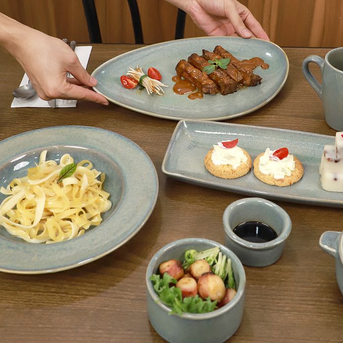 ceramic plate porcelain plate chip proof porcelain plate