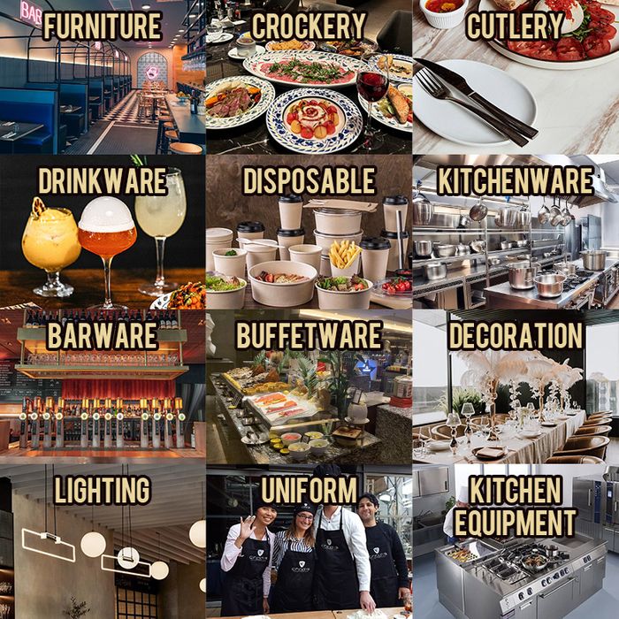 Restaurant One-Stop Solution - bar one-stop supply-cafe one-stop supply
