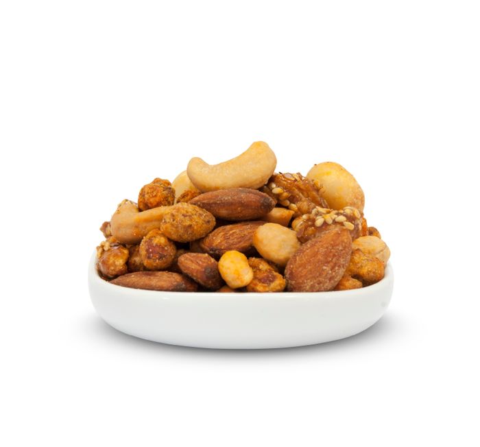 Cambrook Cocktail Mix 6 - Salted, Smoked, Caramelised, & Spiced Mix of Nuts