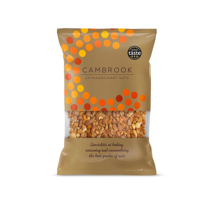 Cambrook Cocktail Mix 6 - Salted, Smoked, Caramelised, & Spiced Mix of Nuts