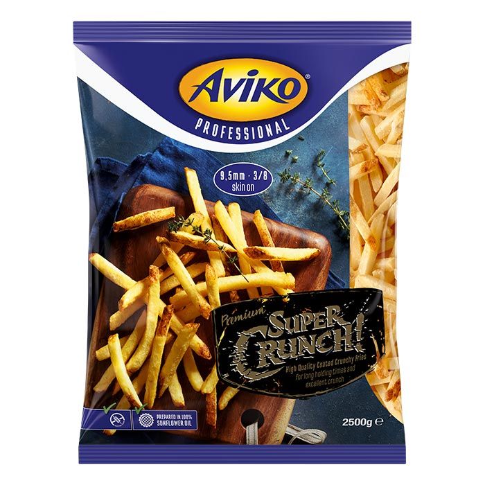 Aviko SuperCrunch Medium Cut Skin on Fries