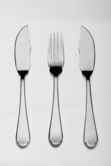 Fish-course cutlery set