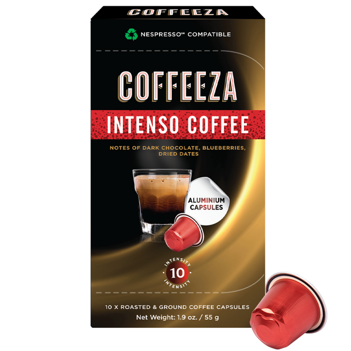 Coffeeza Intenso Aluminium Coffee Capsules