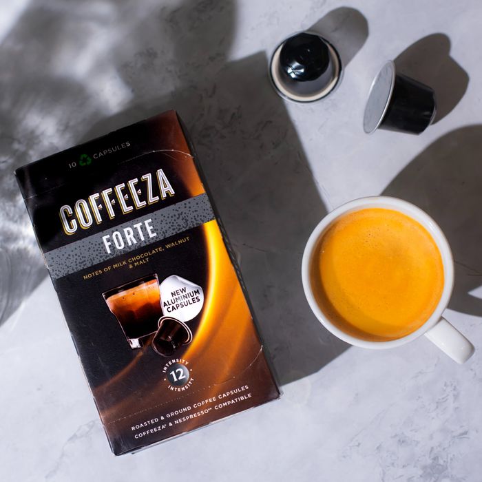 Coffeeza Forte Aluminium Coffee Capsules