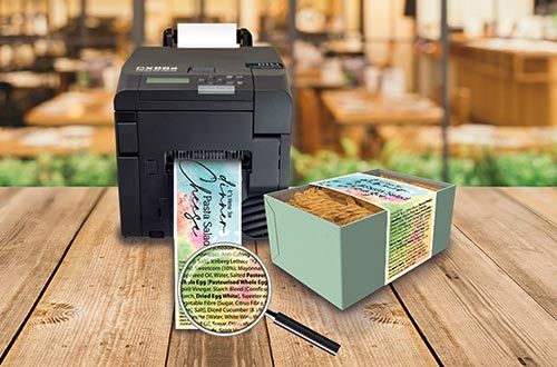 CX86e Colour Tag Printer