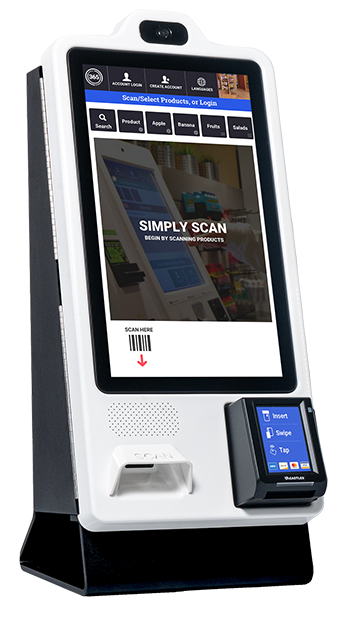 MM6 Mini Self-Checkout Kiosk