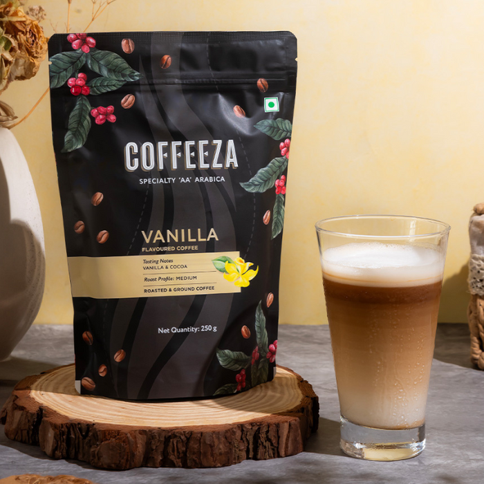 Coffeeza Vanilla Flavoured Specialty Ground Coffee