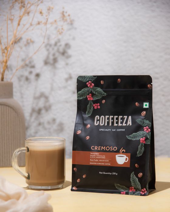 Coffeeza Cremoso Specialty Ground Coffee 