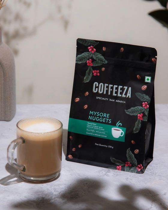 Coffeeza Mysore Nuggets Specialty Ground Coffee