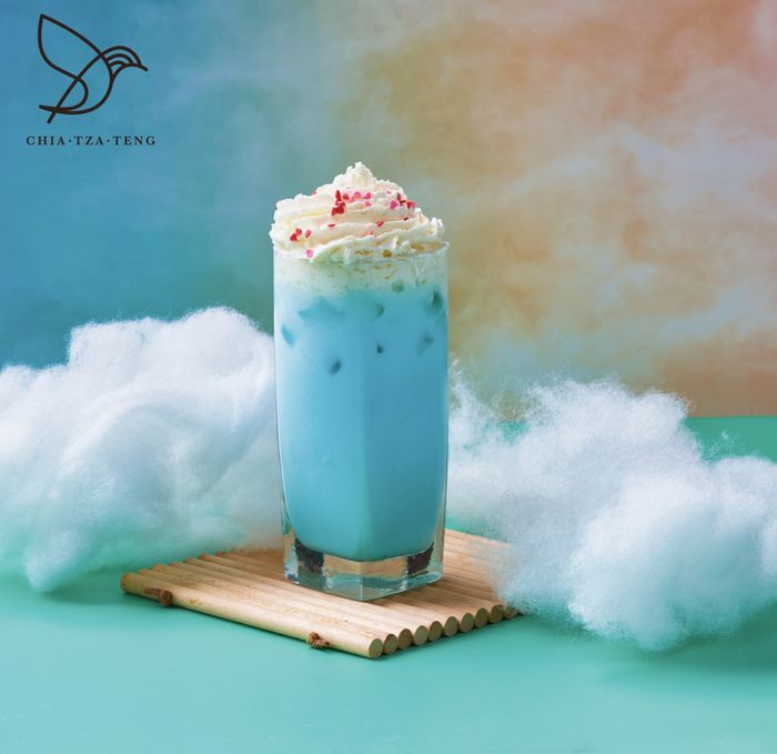 Sky Blue Mint Milk Tea Powder