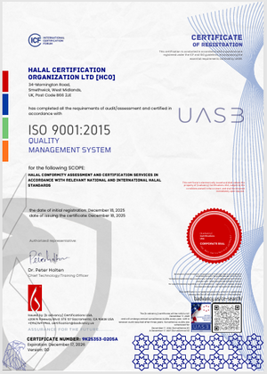Milestone achieved by HCO in becoming ISO 9001:2015 Certified.