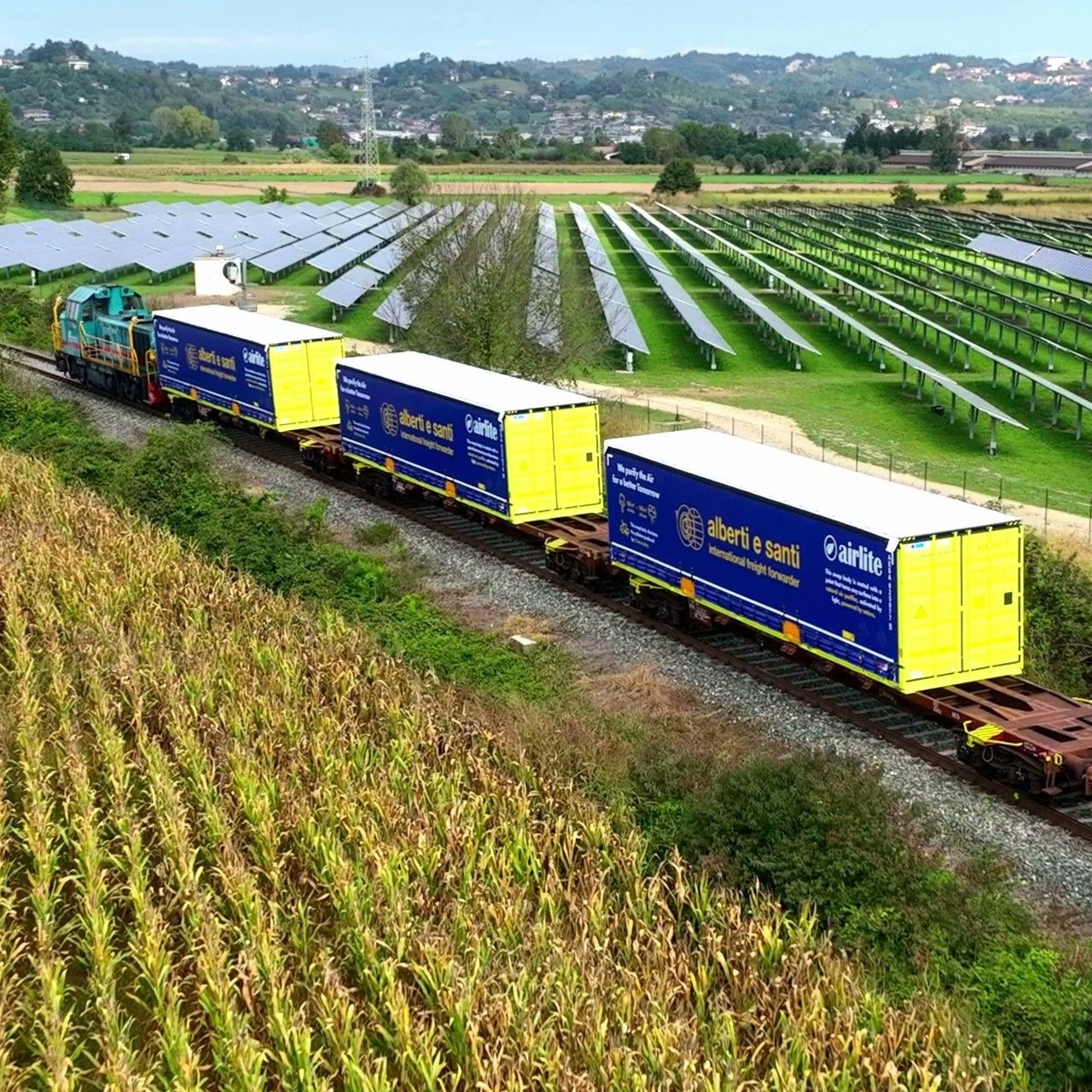 Alberti e Santi invests in 100 new swap bodies: innovation and sustainability at the service of logistics