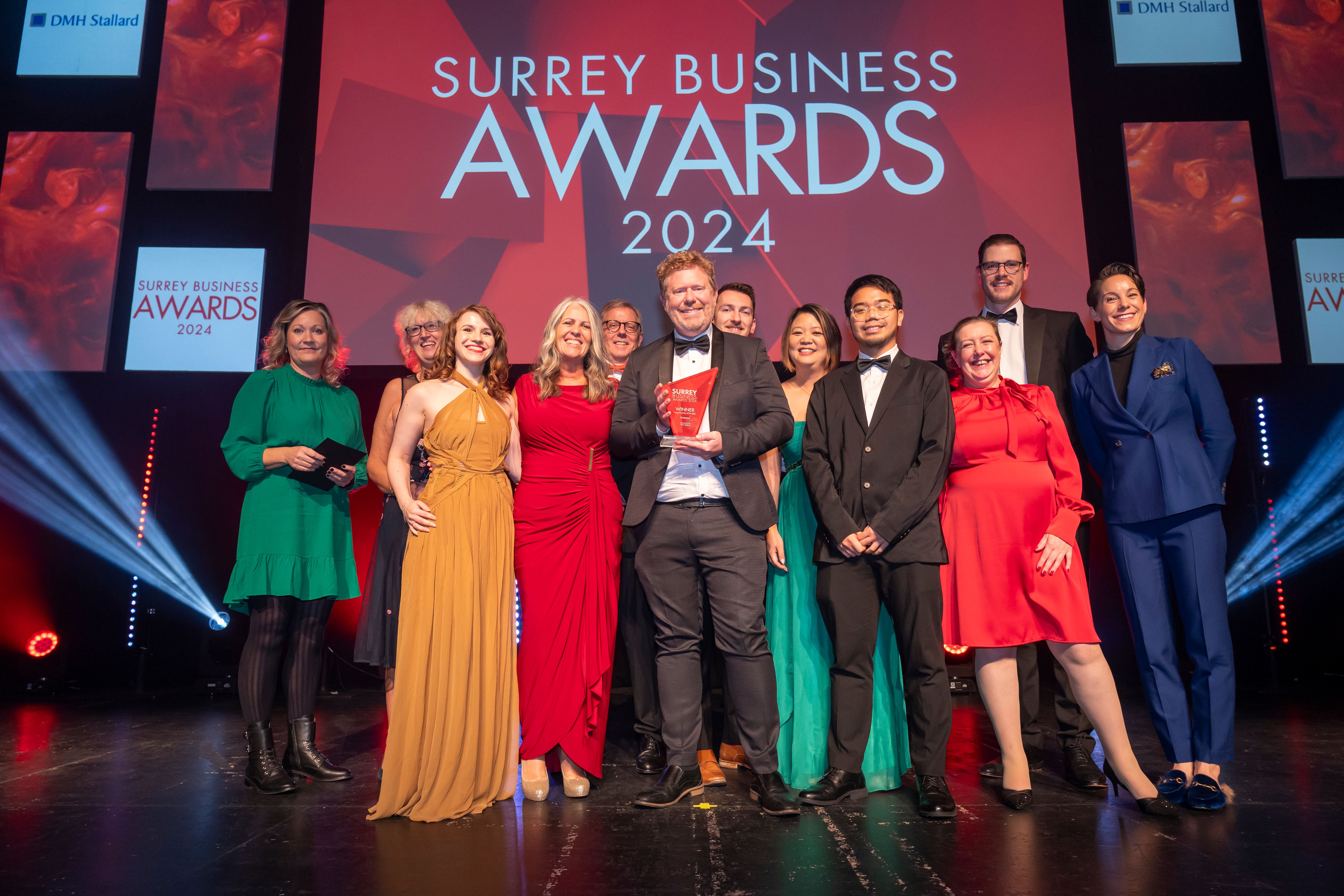 Croxsons triumphs at the Surrey Business Awards 2024