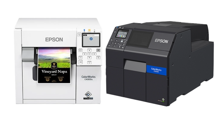 Epson ColorWorks C4000 & C6000A Label Printers (Gloss)