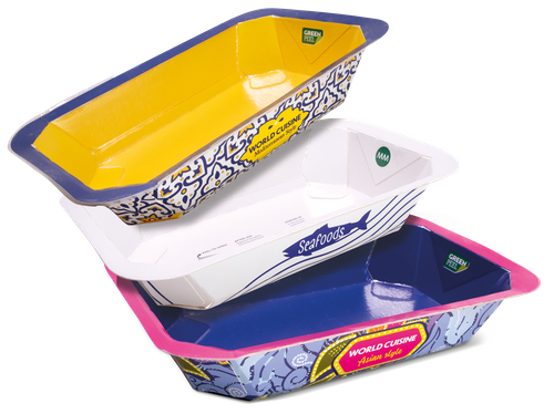 GREENPEEL Tray - new hybrid tray launch at MM Packaging