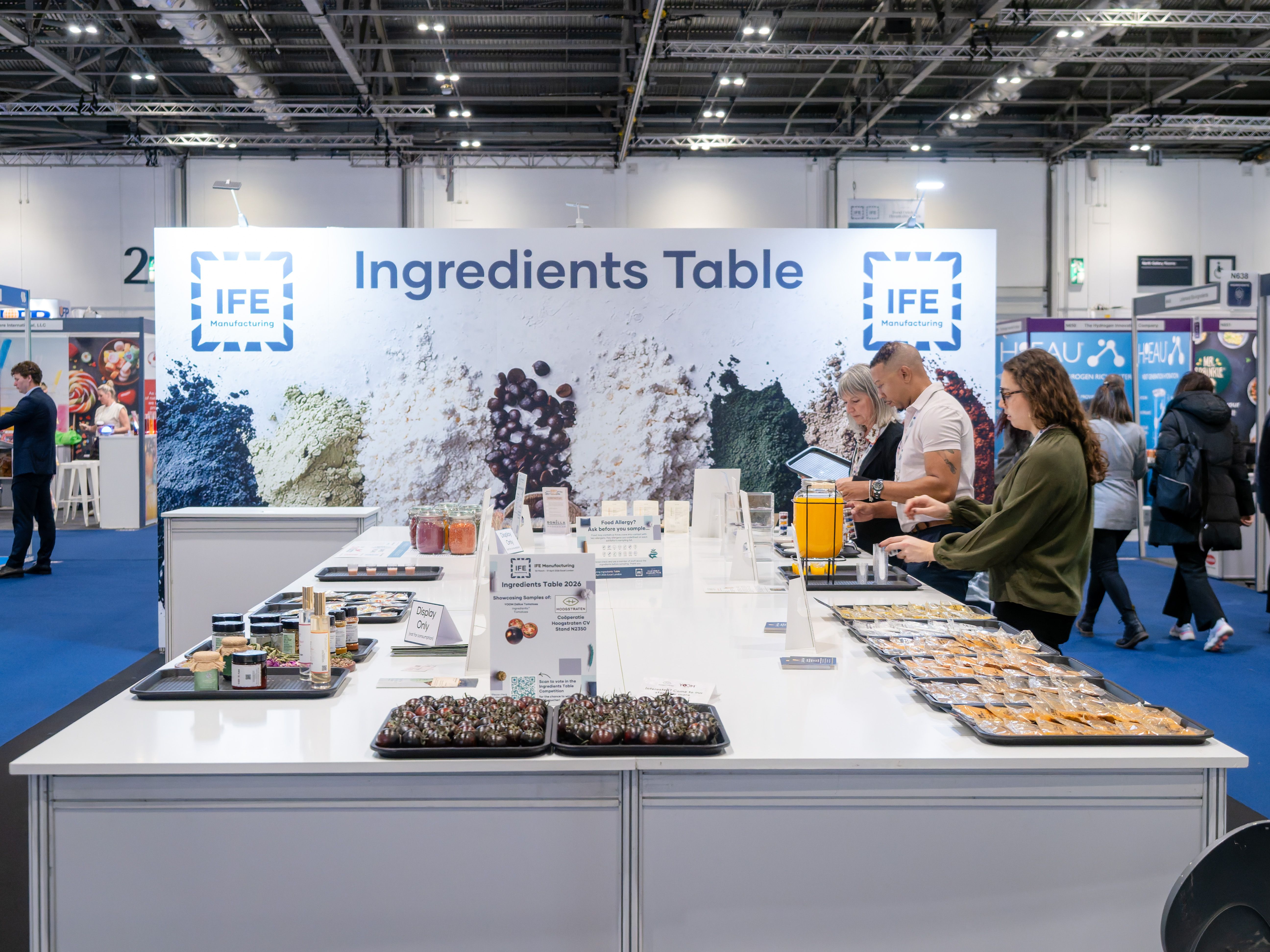 Applications open for the Ingredients Table at IFE Manufacturing 2027