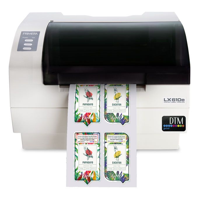 DTM Print LX610e - Print & Cut Your Own Labels