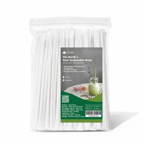 Wonder Greener | Grass Straws Individually Packaged