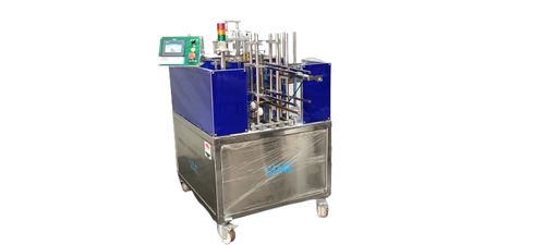 Vertical cartooning machine