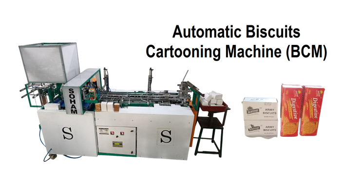 Automatic biscuits Cartooning Machine (BCM)