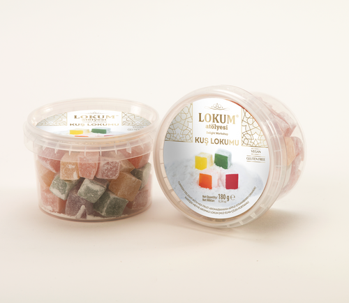 MIXED FRUIT FLAVORED TURKISH DELIGHT