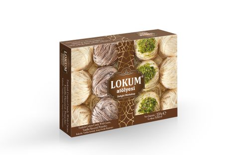 TURKISH COTTON CANDY WITH COCOA, VANILLA FLAVORED, PISTACHIO