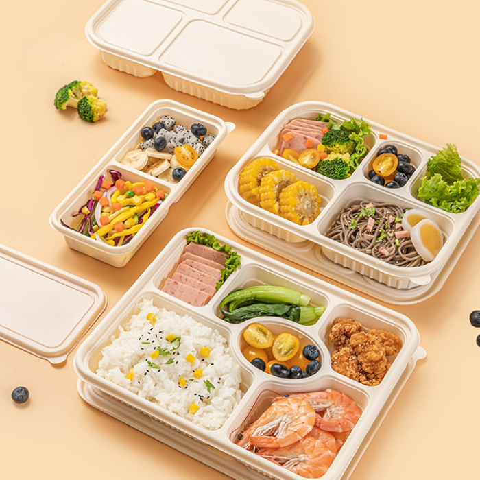 Dinera Bio Cornstarch Packaging Range (100% Biodegradable Food Containers)