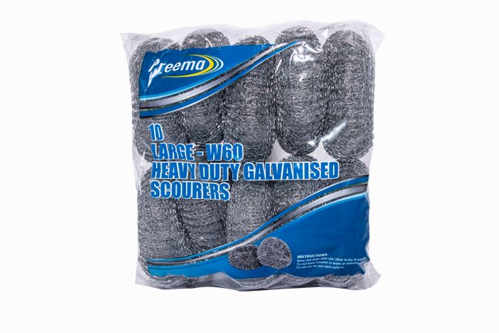 Preema Heavy Duty Galvanised Scourers W60
