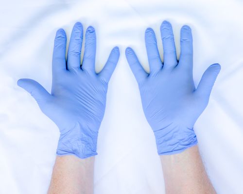 Preema Nitrile Gloves (Blue) 