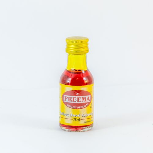 Preema Yellow Food Colouring Liquid 28ml